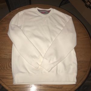 Izod White Crewneck Sweater